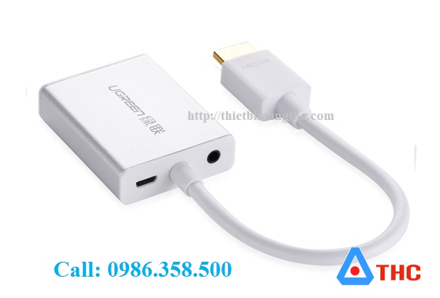 Thiết bị chuyển đổi HDMI sang VGA chính hãng Ugreen